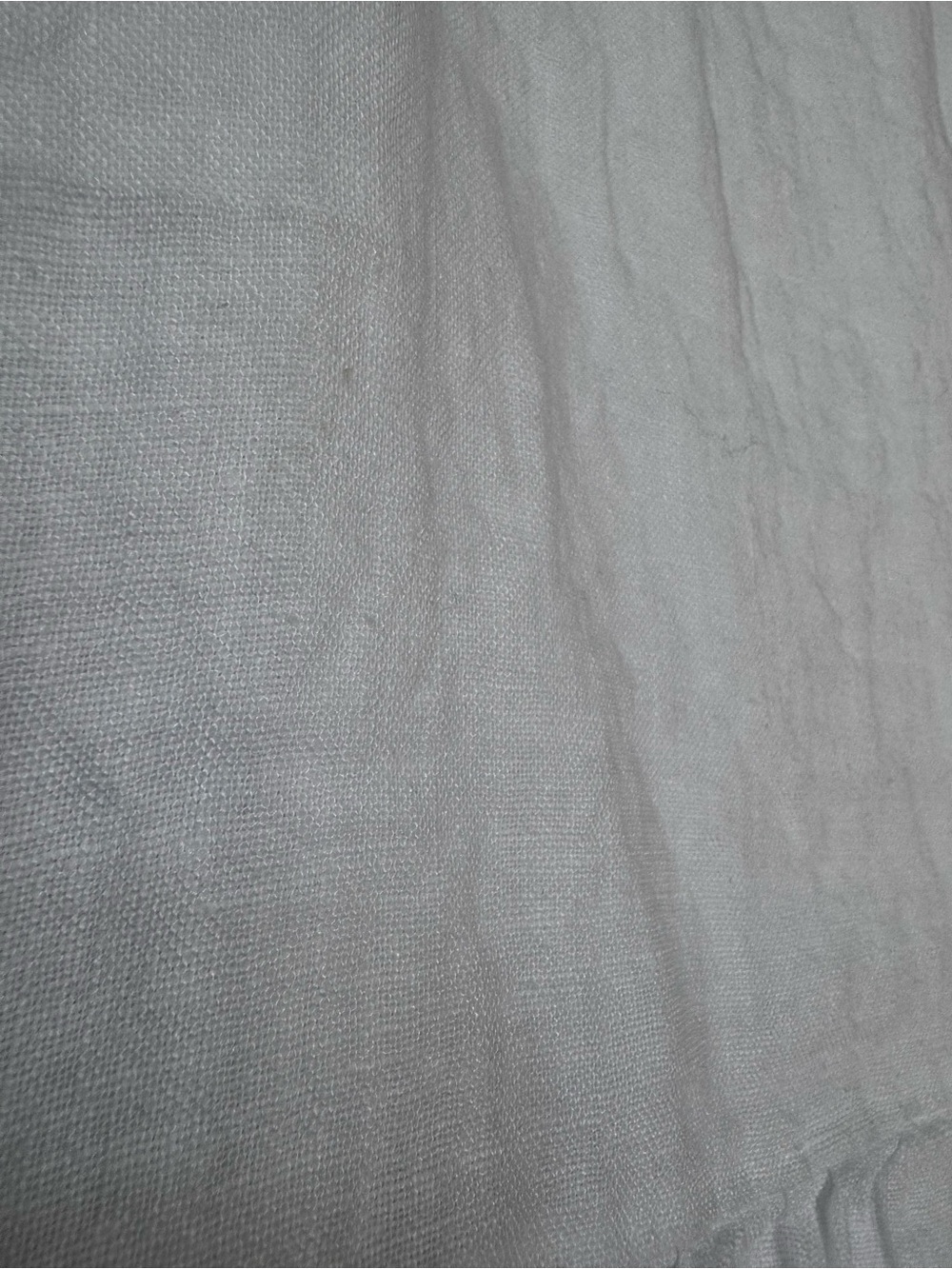 FRANCESCA BETTINI Linen Ruffle Eyelet Sleeveless Top White womens size Small - Picture 13 of 16